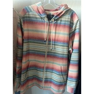 BOYFRIEND WOOL ZIP HOODIE FROM PENDLETON